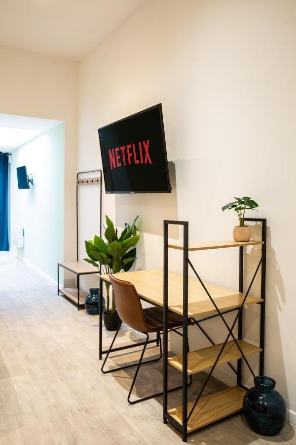 Ng Suitehome - Lille I Roubaix Barbieux I Croix - Balneo - Relax Area - Netflix - Wifi - Kitchenette Extérieur photo